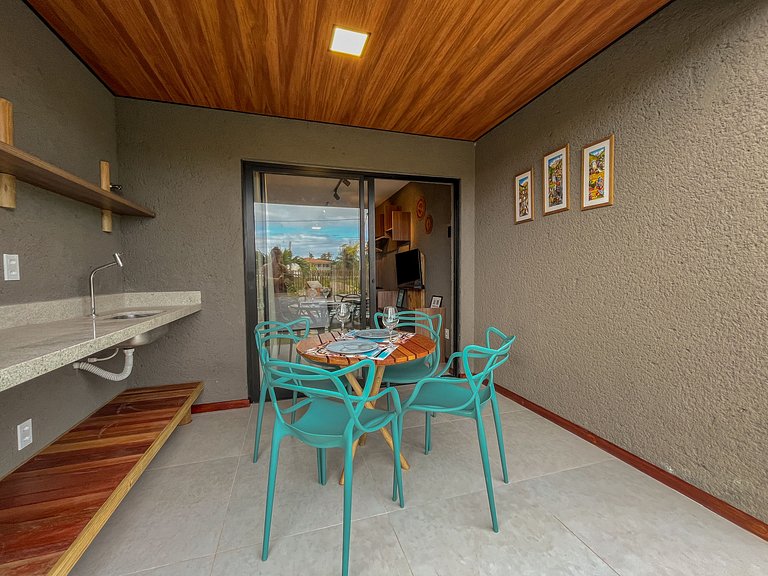 Gamboa B002 a 200m da Praia Patacho- Hosti