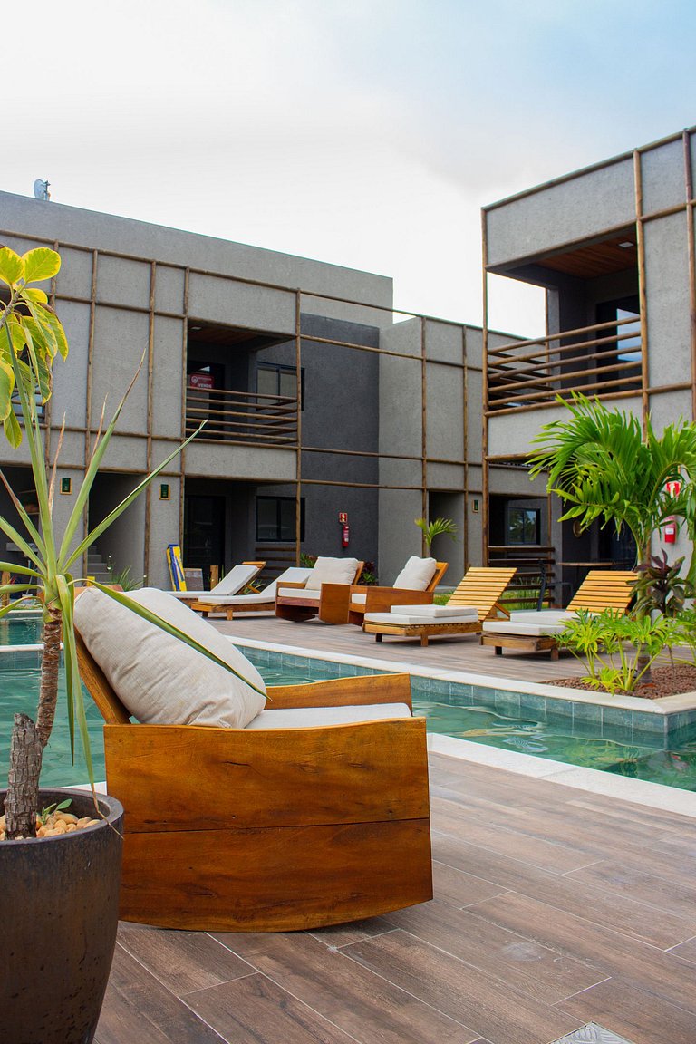 Gamboa B002 a 200m da Praia Patacho- Hosti